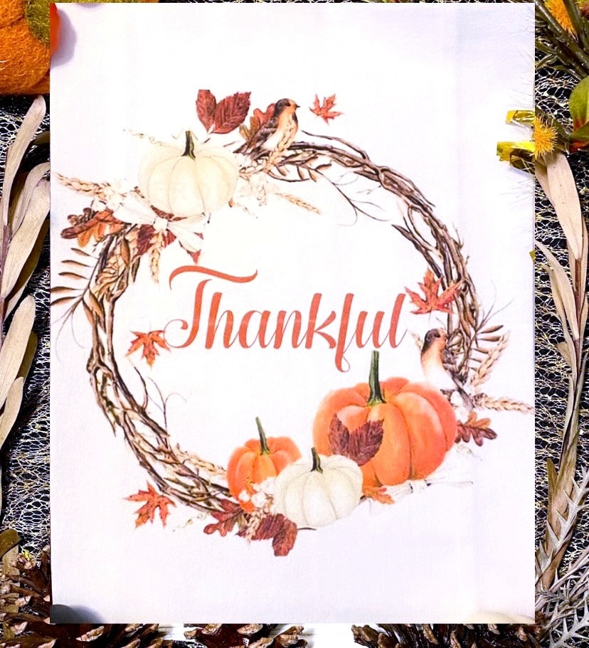Thankful Tea Towel image 0
