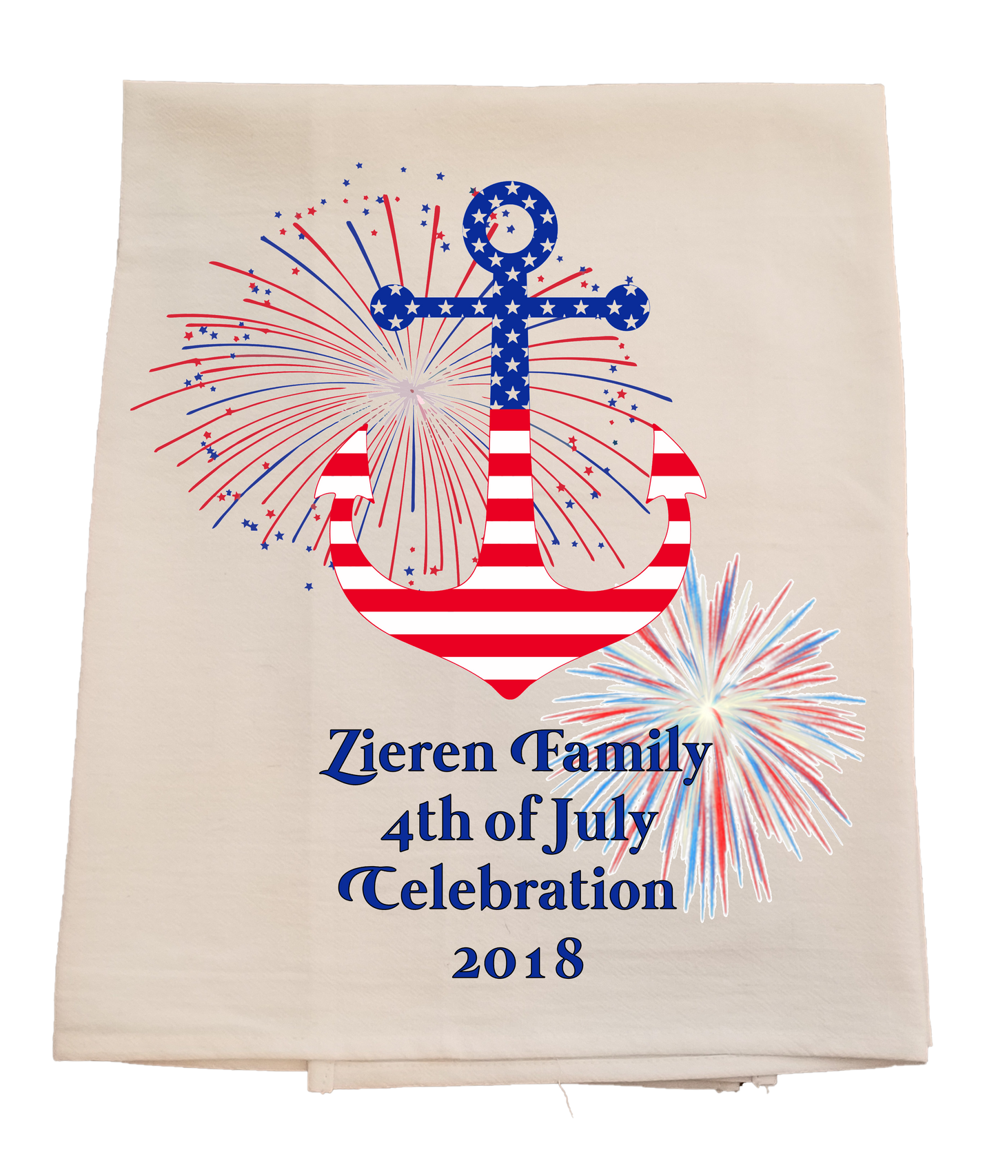 July 4th Custom Towel image 0