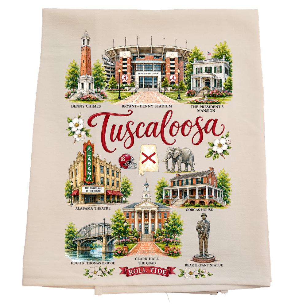 Tuscaloosa Tea Towel