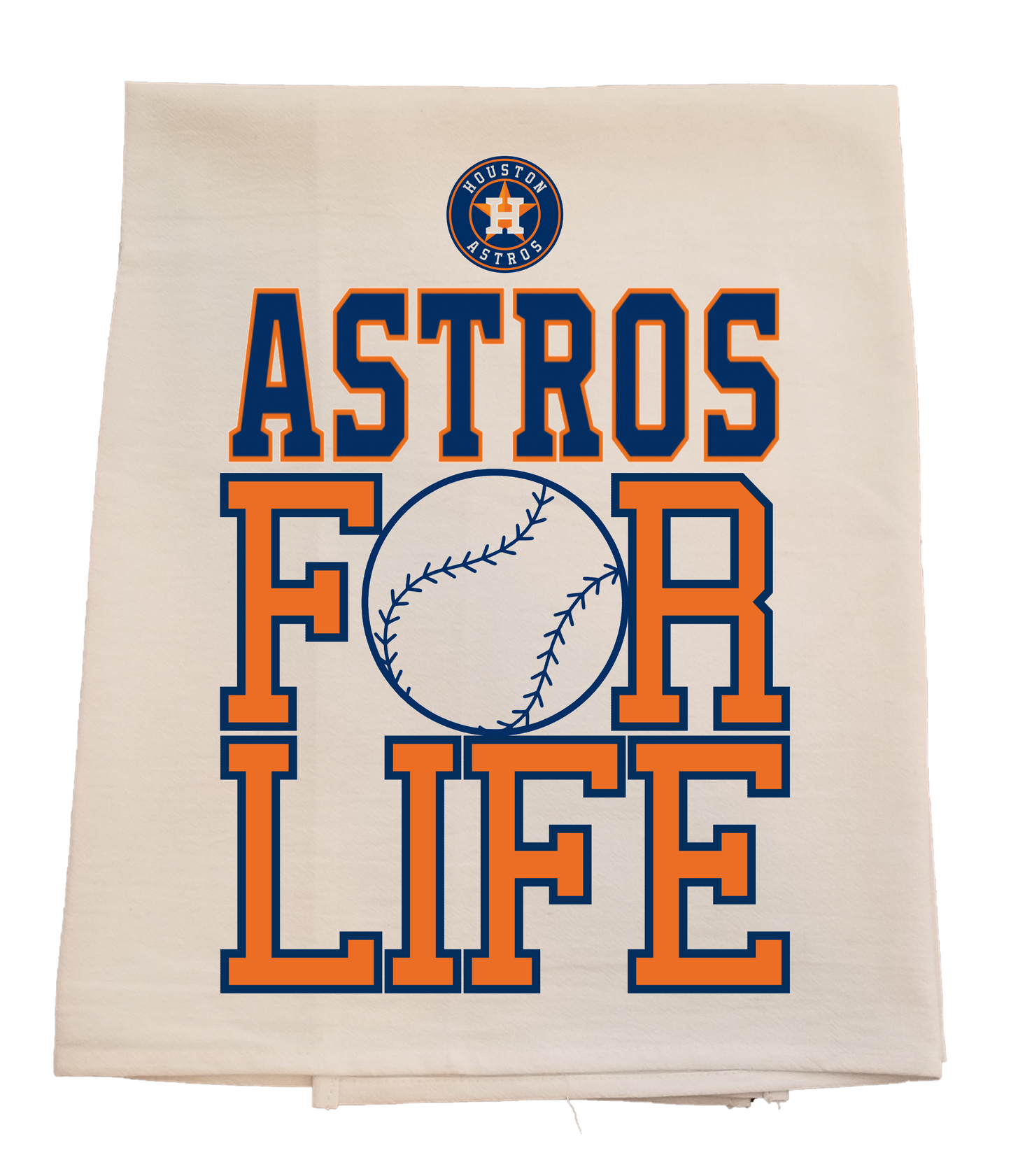 Astros For Life Tea Towel image 0