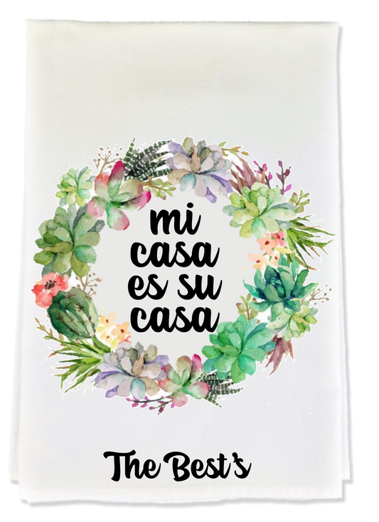 Mi Casa Tea Towel image 1