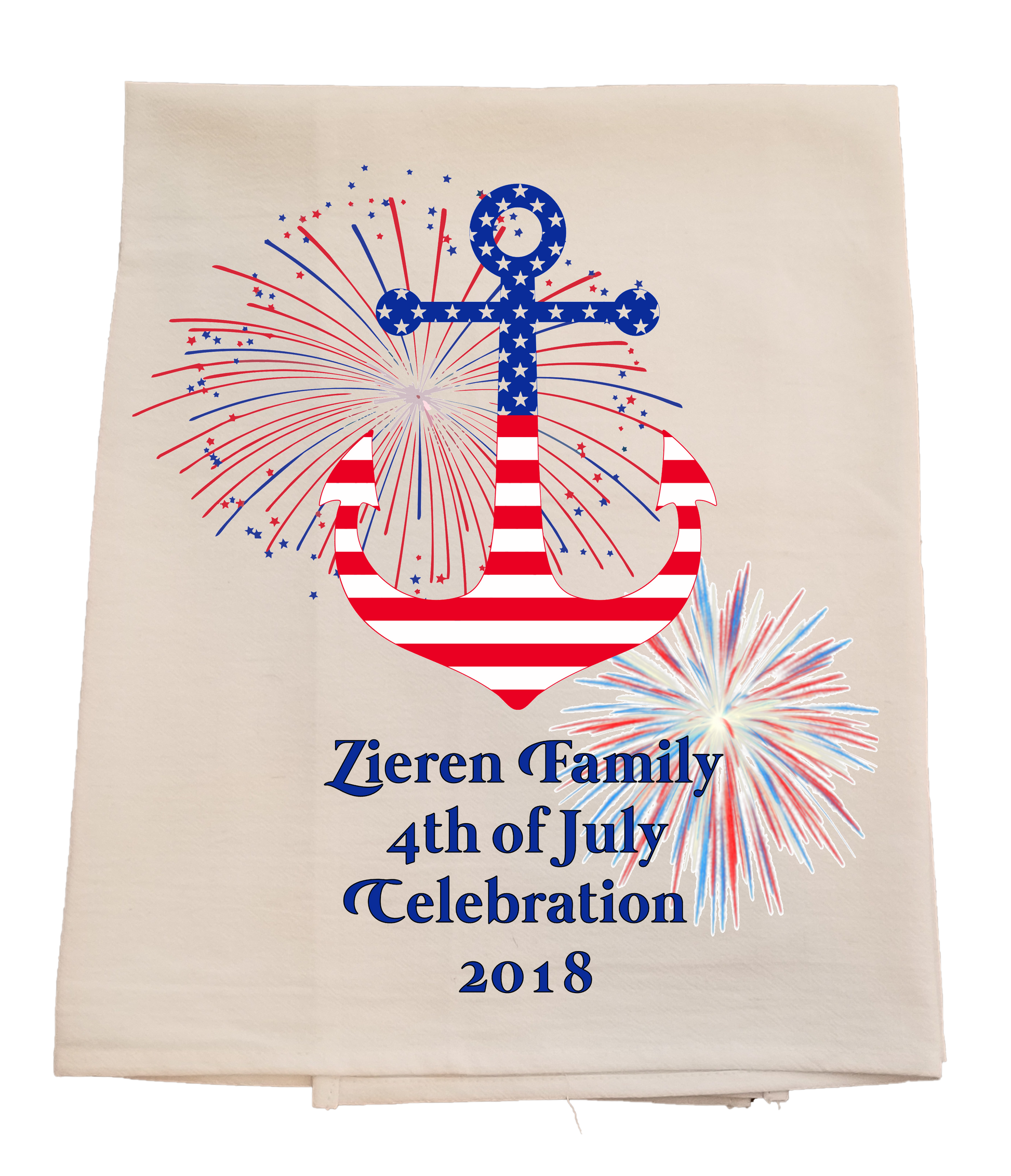 July 4th Custom Towel image 0
