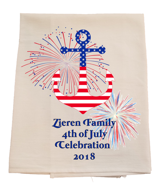July 4th Custom Towel image 0