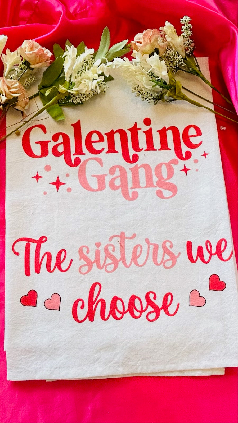 Galentine Tea Towel image 0