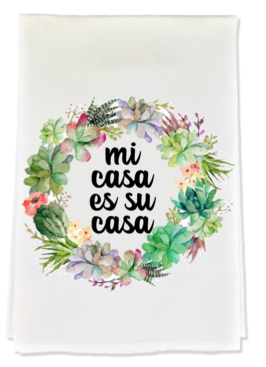 Mi Casa Tea Towel image 0
