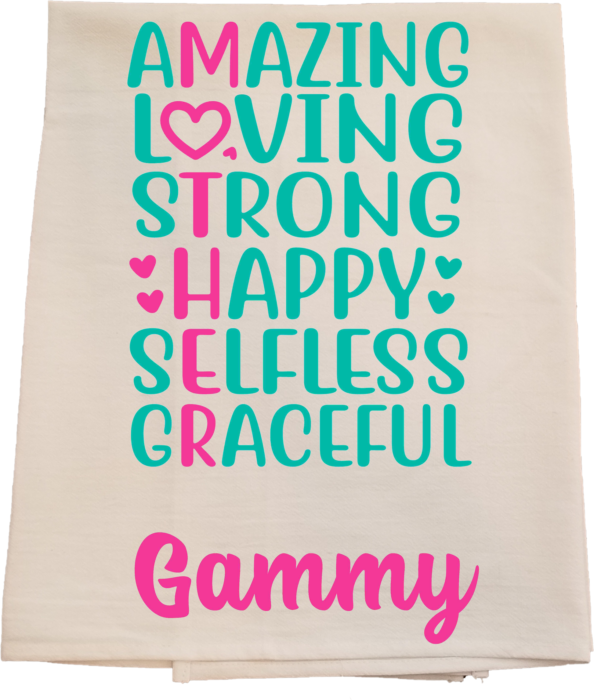 All About Mom Tea Towel w/ Custom Name image 0