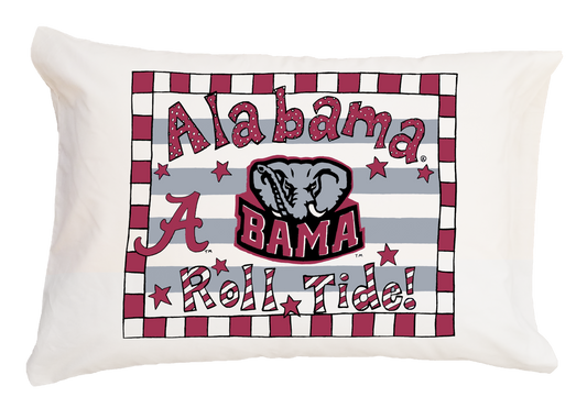 Alabama Stripes Standard Pillowcase