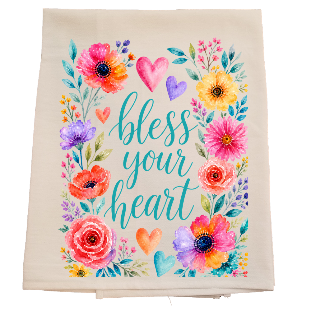 Bless Your Heart Tea Towel