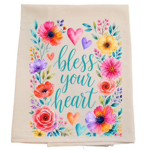 Bless Your Heart Tea Towel