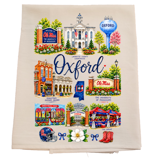 Oxford Tea Towel