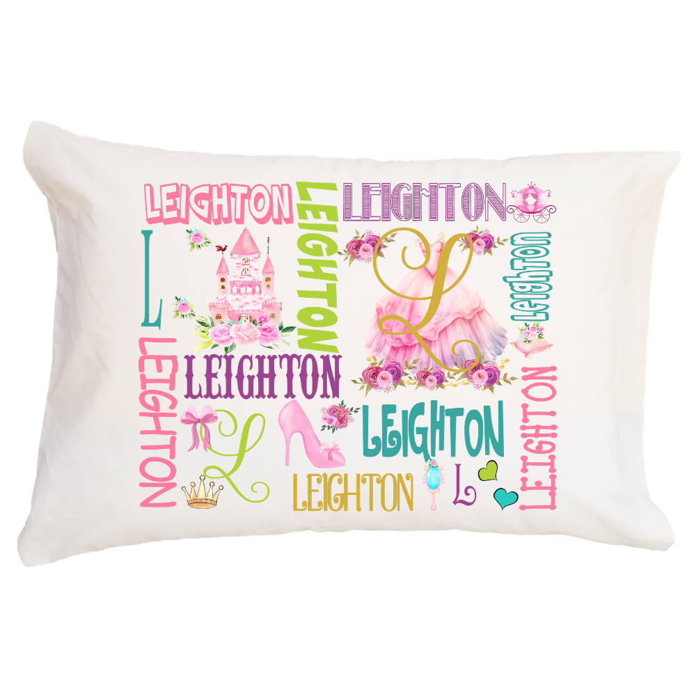 Princess My Name Kid's Pillow