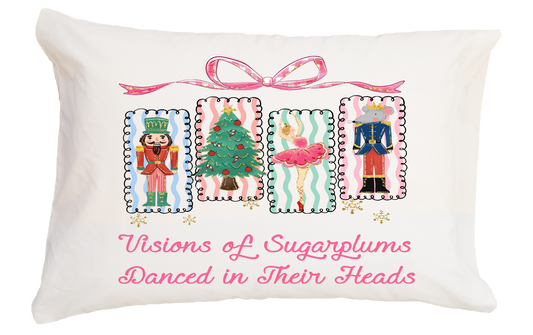 Visions of Sugarplums Standard Pillow Case