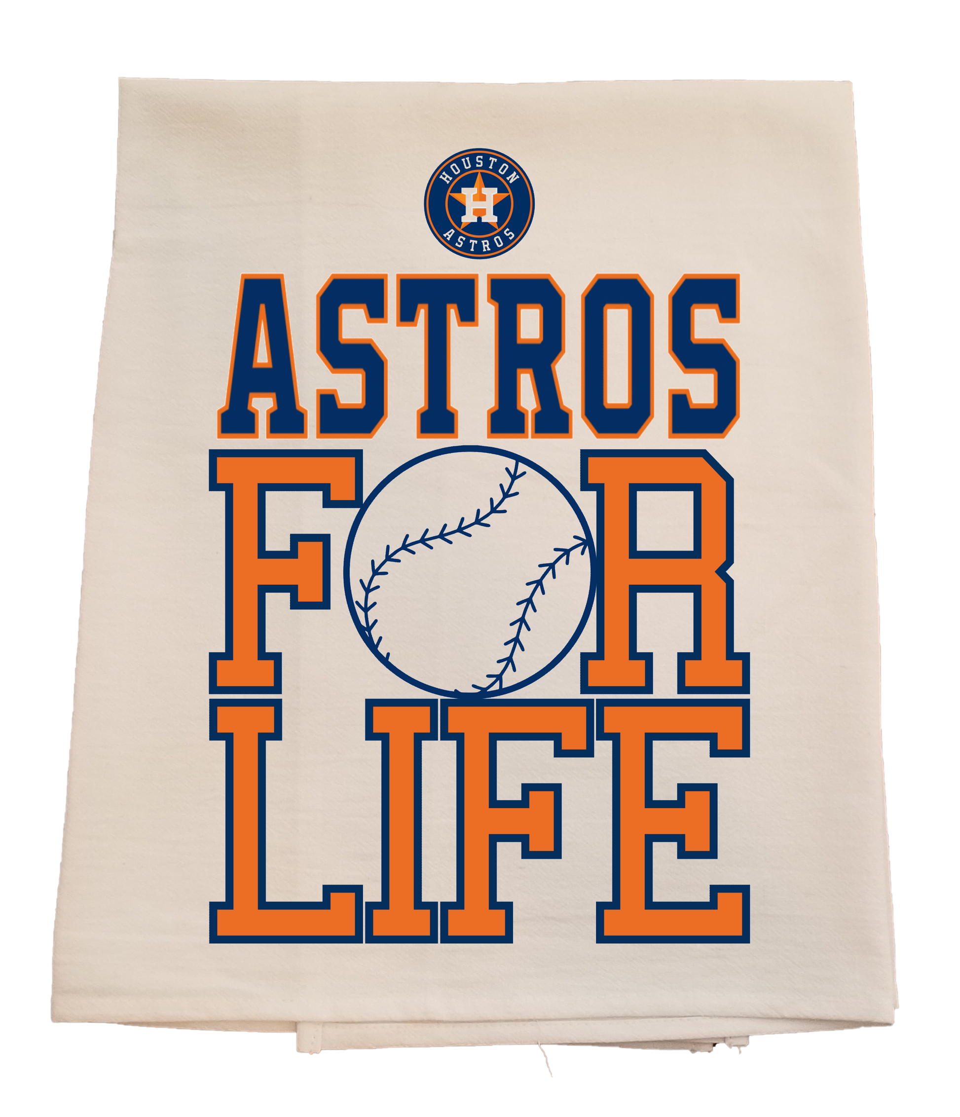 Astros For Life Tea Towel image 0