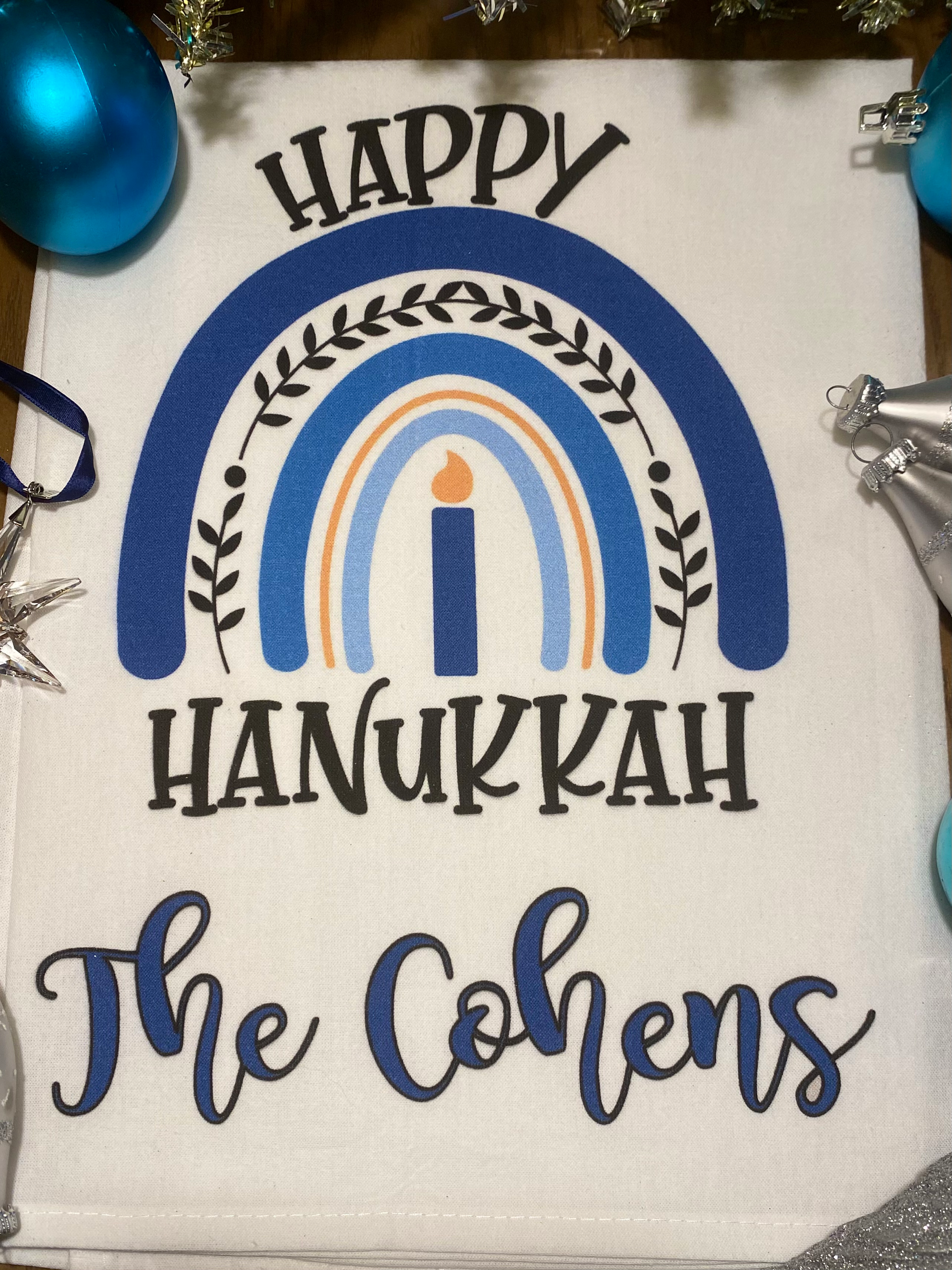 Happy Hanukkah w/ Custom Name image 0