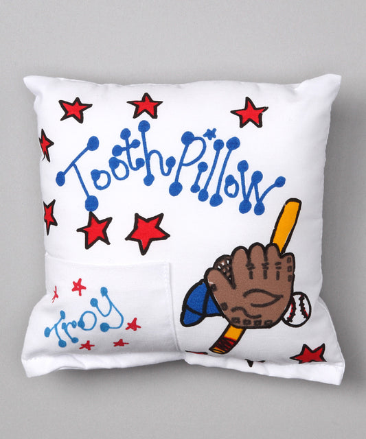 Baseball Tooth Fairy Pillow image 0