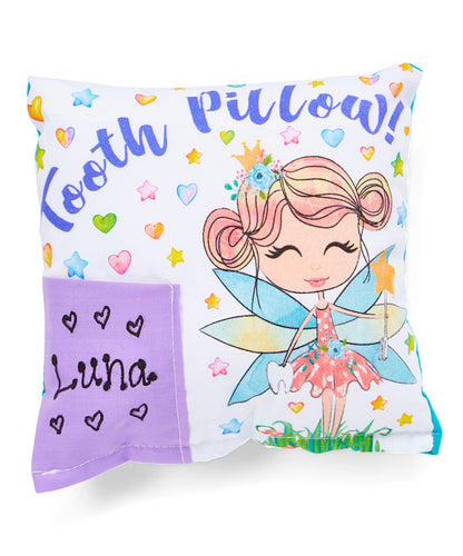 Whimsy Fairy Personalized Tooth Fairy Pillow image 2